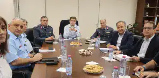 Ενίσχυση συνεργασίας της ΕΛ.ΑΣ με τη δημοτική Αστυνομία- Συνάντηση Μ.Χρυσοχοϊδη- Στ. Αγγελούδη