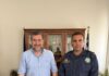 Συνάντηση Αντιπεριφερειάρχη Λασιθίου με το νέο Διοικητή του Λιμεναρχείου Σητείας