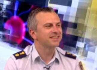 Tα συγχαρητήρια του Στέλιου Καρακούδη στον Διοικητή του Α.Τ. Βιάννου για την προαγωγή του