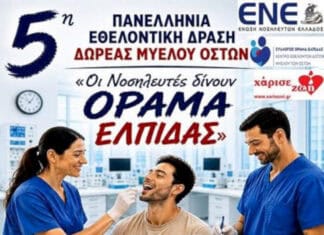 Συμμετοχή του 251ΓΝΑ στην 5η Πανελλήνια Εθελοντική Δράση Δωρεάς Μυελού των Οστών
