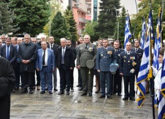 Στις εκδηλώσεις για την 114η επέτειο από την απελευθέρωση των Γρεβενών ο Ταξίαρχος Νικόλαος Έξαρχος