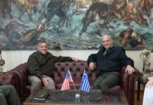 Συνάντηση του Αρχηγού ΓΕΕΘΑ με τον Διοικητή Εθνοφρουράς της Φλόριντα