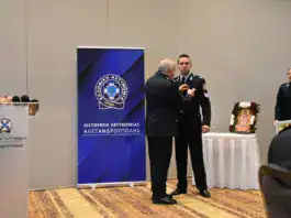 ΕΛ.ΑΣ.: Απονομή «Αστυνομικού Σταυρού» σε Αρχιφύλακα της Τροχαίας Αλεξανδρούπολης