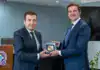 Συνάντηση Μ. Χρυσοχοΐδη και Υφυπουργού Εσωτερικής Ασφάλειας των ΗΠΑ, R. Law