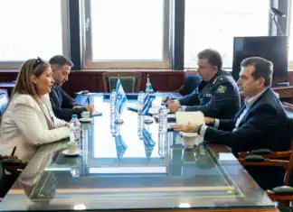 Στον Υπουργό Προστασίας του Πολίτη Μιχάλη Χρυσοχοΐδη η νέα πρέσβης του Ισραήλ P. Yanay