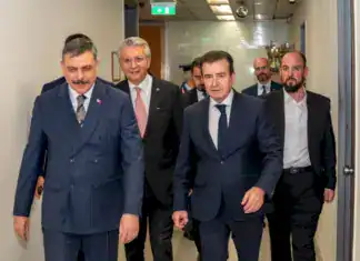 Συνάντηση Μ. Χρυσοχοΐδη με τον Υπουργό Εσωτερικών της Δημοκρατίας της Τουρκίας M. Çiftçi