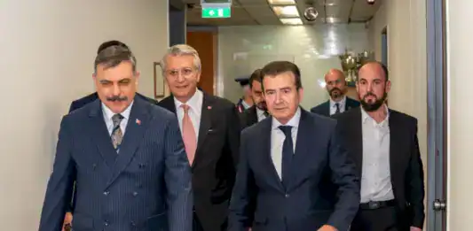 Συνάντηση Μ. Χρυσοχοΐδη με τον Υπουργό Εσωτερικών της Δημοκρατίας της Τουρκίας M. Çiftçi