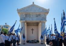 Ο ΥΦΕΘΑ Θανάσης Δαβάκης στις εκδηλώσεις για την 84η Επέτειο της Μάχης του Ελ Αλαμέιν