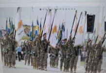 Κύπρος: Ισχυρή ελληνική και διεθνής παρουσία στη στρατιωτική παρέλαση για την 66η επέτειο της Ανεξαρτησίας