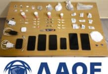 Έφοδος της ΕΛ.ΑΣ σε 7 κελιά στις φυλακές Μαλανδρίνου – Εντοπίστηκαν ναρκωτικά, αυτοσχέδια μαχαίρια, κινητά και router